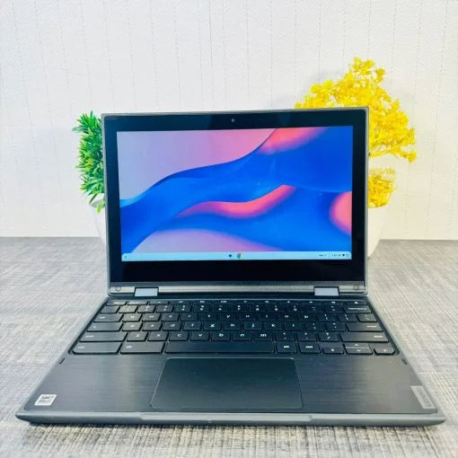Lenovo | ChromeBook 300E (2nd Gen) | 4GB RAM | 32GB Storage | 11.6″ Display | 360 Rotatable | Playstore Supported | ChromeBook